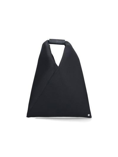 Shop Mm6 Maison Margiela 'japanese Classic' Small Bag In Black  