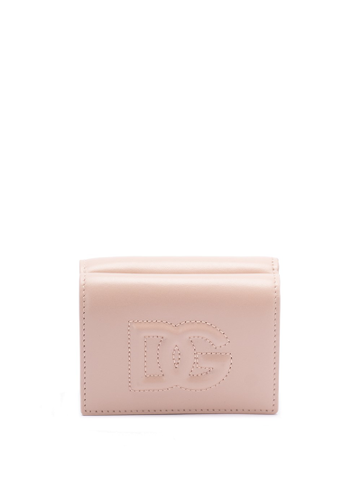 Shop Dolce & Gabbana Wallet In Beige