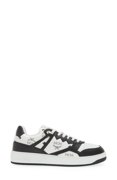 Shop Mcm Neo Terrain Sneaker In Black  White