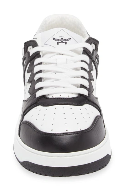 Shop Mcm Neo Terrain Sneaker In Black  White