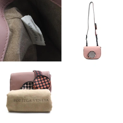 Shop Bottega Veneta -- Pink Leather Clutch Bag ()