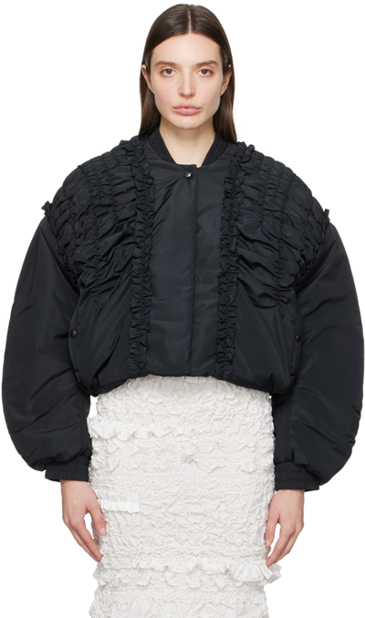 Shop Cecilie Bahnsen Black Vivi Jacket
