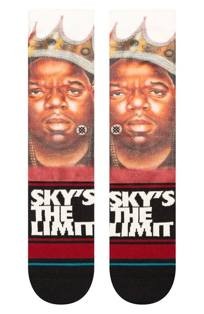 Shop Stance Skys The Limit Crew Socks In Black