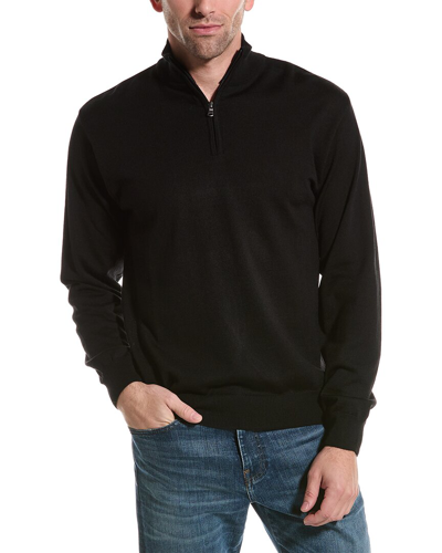 Shop Blu By Polifroni Wool-blend Sweater In Black
