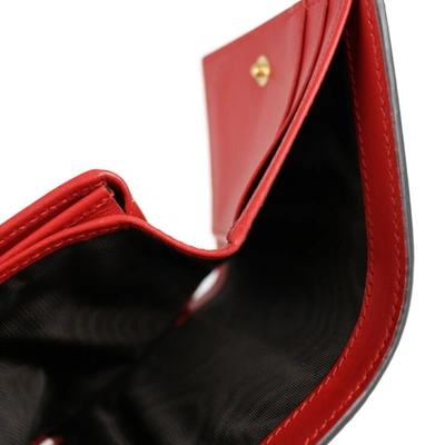 Shop Gucci Sylvie Red Leather Wallet  ()