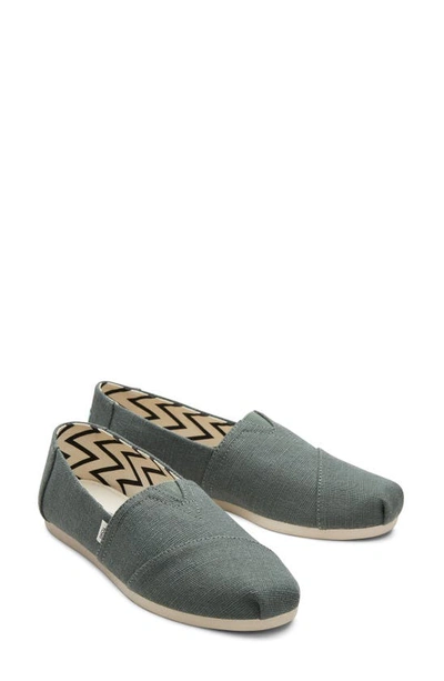 Shop Toms Alpargata Slip-on In Green