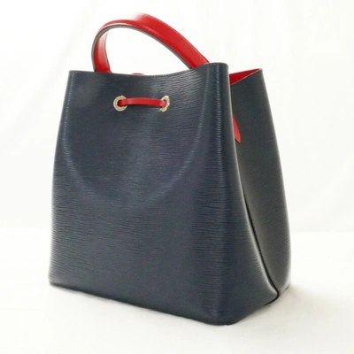 Pre-owned Louis Vuitton Néonoé Blue Leather Shoulder Bag ()