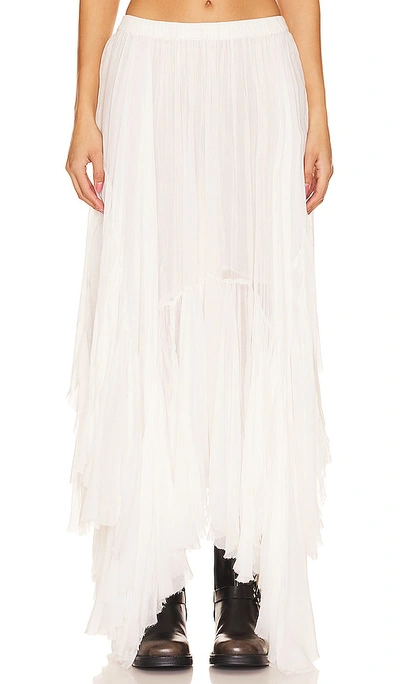 Shop Free People Clover Skirt In White