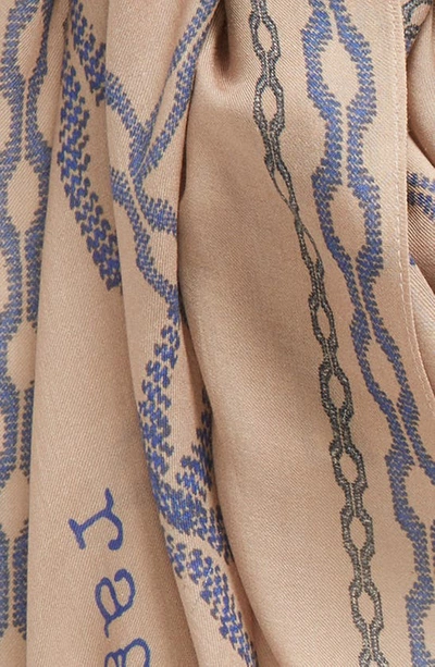Rag & Bone Pea Chain Scarf In Tan