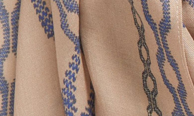 Rag & Bone Pea Chain Scarf In Tan