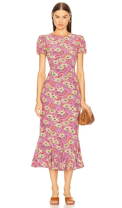 Shop Rhode Lulani Dress In Pink