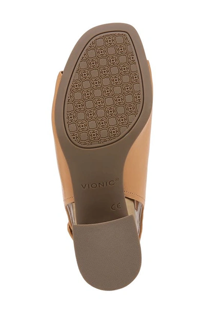 Vionic Valencia Sandal In Camel