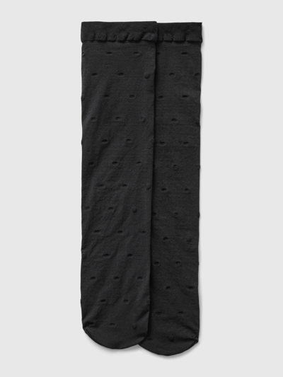 Shop Gap Sheer Trouser Socks In Black Polka Dot