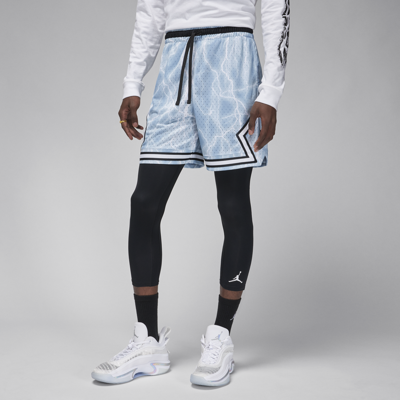 Shop Jordan Men's  Sport Dri-fit Diamond Shorts In Blue