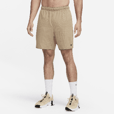 Shop Nike Men's Totality Dri-fit 7" Unlined Versatile Shorts In Brown