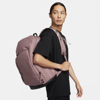 Shop Nike Unisex Hoops Elite Backpack (32l) In Purple