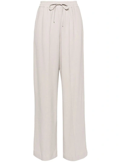 Shop Apc A.p.c. Carlota Trousers Clothing In Grey