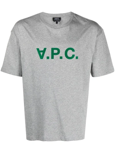 Shop Apc A.p.c. River T-shirt Clothing In Grey