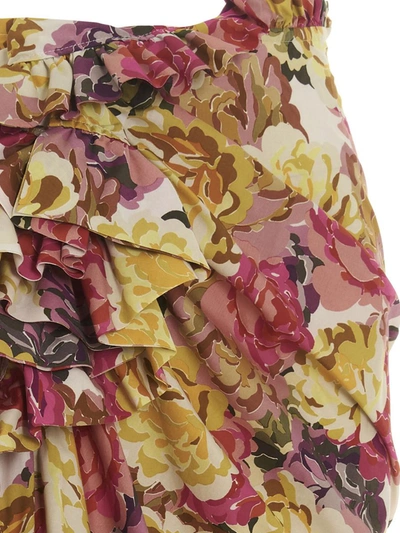 Shop Dries Van Noten 'sina' Skirt In Multicolor