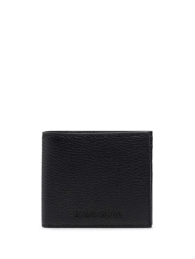 Shop Ea7 Emporio Armani Bi-fold Wallet Accessories In Grey