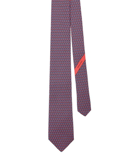 Shop Ferragamo Tie In Blue