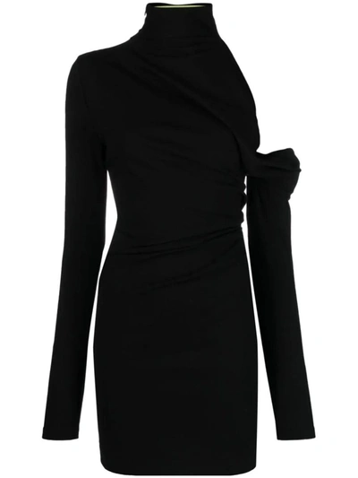 Shop Gauge81 Teresa Mini Dress Clothing In Black
