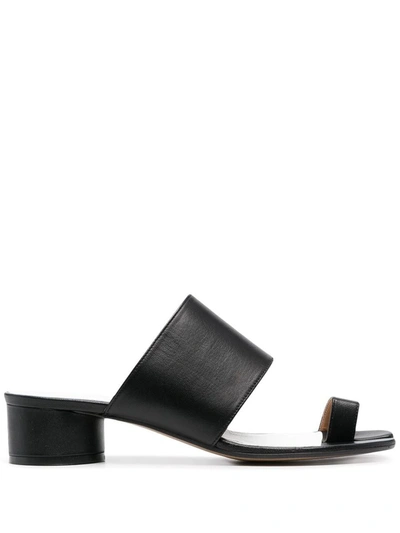 Shop Maison Margiela Sandals In Black