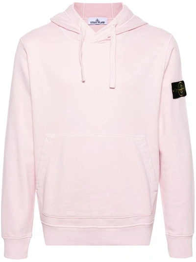 Shop Stone Island Sweaters In Pink