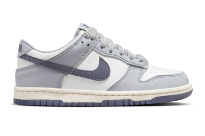 Pre-owned Nike Dunk Low Platinum Tint Light Carbon (gs) In White/light Carbon/platinum Tint
