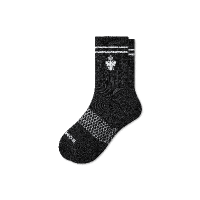 Shop Bombas Original Half Calf Socks In Black