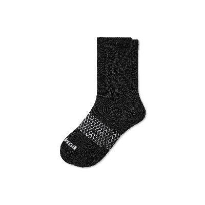 Shop Bombas Solids Half Calf Socks In Black