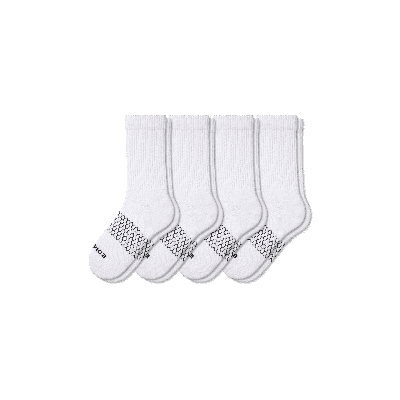 Shop Bombas Solids Half Calf Sock 4-pack In White