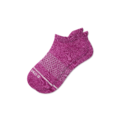 Shop Bombas Merino Wool Blend Ankle Socks In Purple Clove