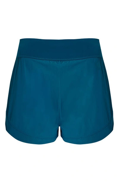 Shop Sweaty Betty Training Day Shorts In Colossal Blue