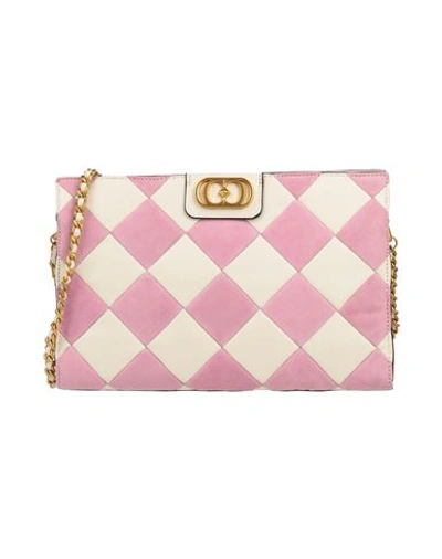 Shop La Carrie Woman Cross-body Bag Pink Size - Leather