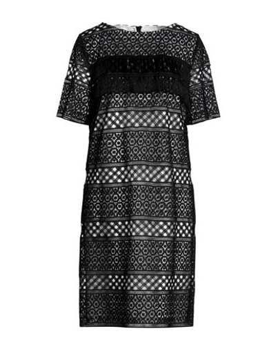 Shop Clips Woman Midi Dress Black Size 10 Polyester