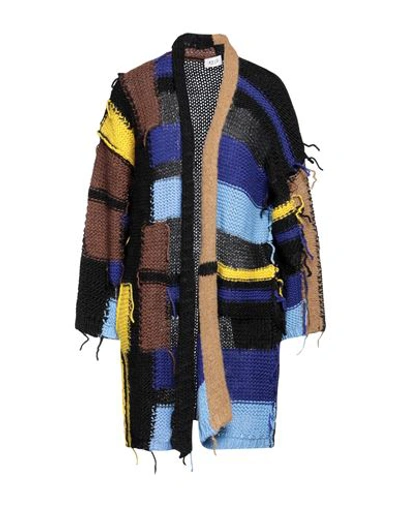 Aviu Aviù Woman Cardigan Black Size 6 Wool, Acrylic, Alpaca Wool, Polyamide, Mohair Wool In Black