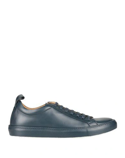 Shop Marechiaro 1962 Man Sneakers Navy Blue Size 7 Leather