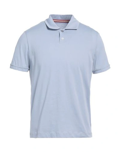 Shop Phil Petter Man Polo Shirt Light Blue Size M Cotton