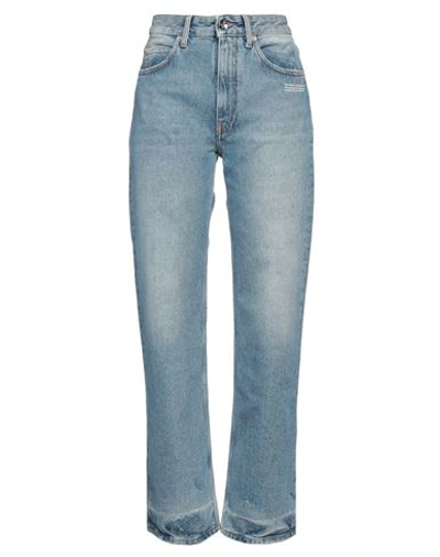 Shop Off-white Woman Jeans Blue Size 29 Cotton