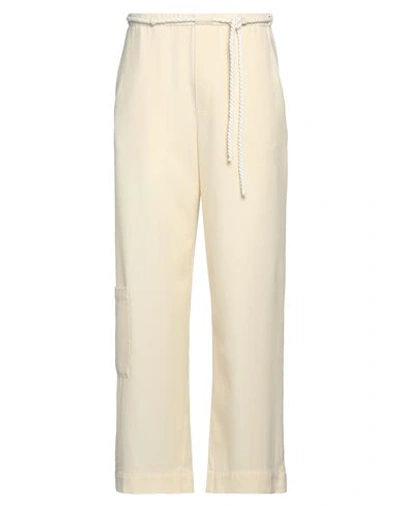 Shop Bonsai Man Pants Cream Size M Polyester In White