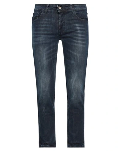 Shop Entre Amis Man Jeans Blue Size 35 Cotton, Elastane
