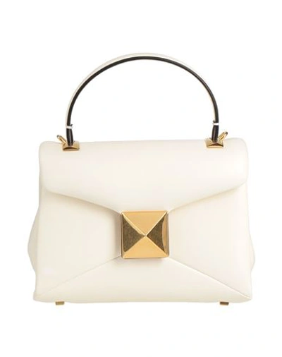 Shop Valentino Garavani Woman Handbag White Size - Leather