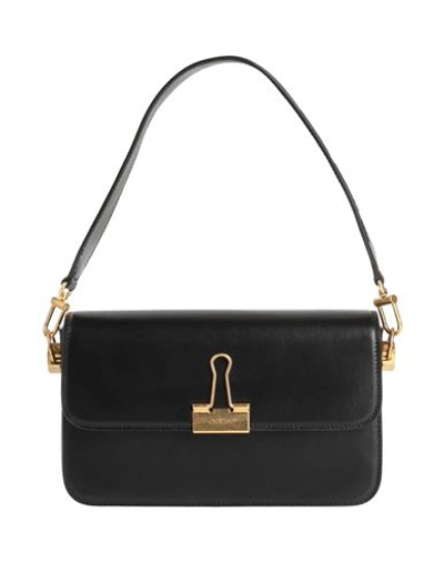 Shop Off-white Woman Handbag Black Size - Soft Leather