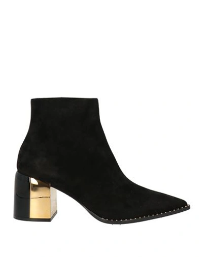 Shop Casadei Woman Ankle Boots Black Size 7 Soft Leather