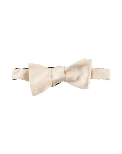 Shop Dolce & Gabbana Man Ties & Bow Ties Sand Size - Silk In Beige