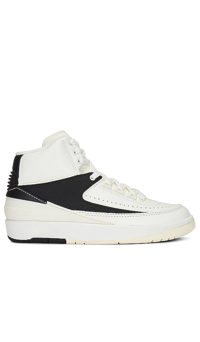 Shop Jordan Air  2 Retro Sneaker In Sail  Coconut Milk  & Black