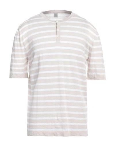 Shop Eleventy Man Sweater Beige Size Xxl Linen, Cotton