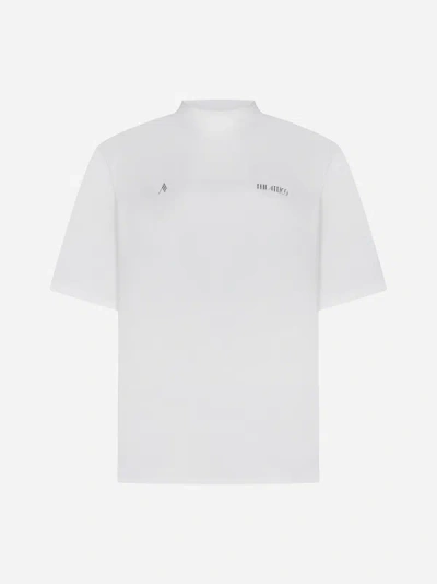 Shop Attico Kilie Oversized Cotton T-shirt In White