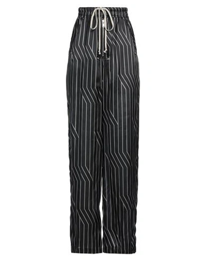 Shop Rick Owens Woman Pants Black Size 6 Cupro